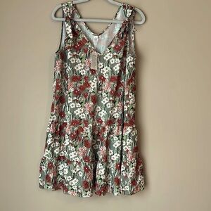 Floral Sleeveless Dress
